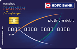 EasyShop Preferred Platinum Debit Card